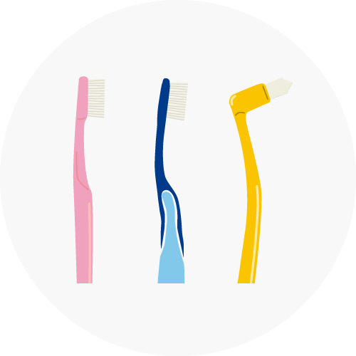 自分に合った歯ブラシ選び